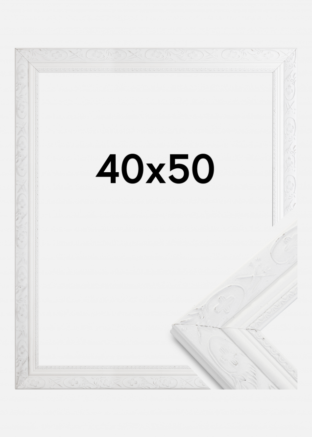 Walther Frame Baroque White 40x50 cm