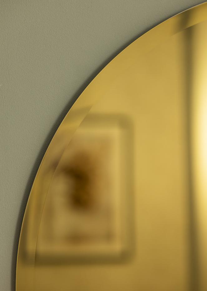 KAILA KAILA Round Mirror Gold Deluxe 70 cm 