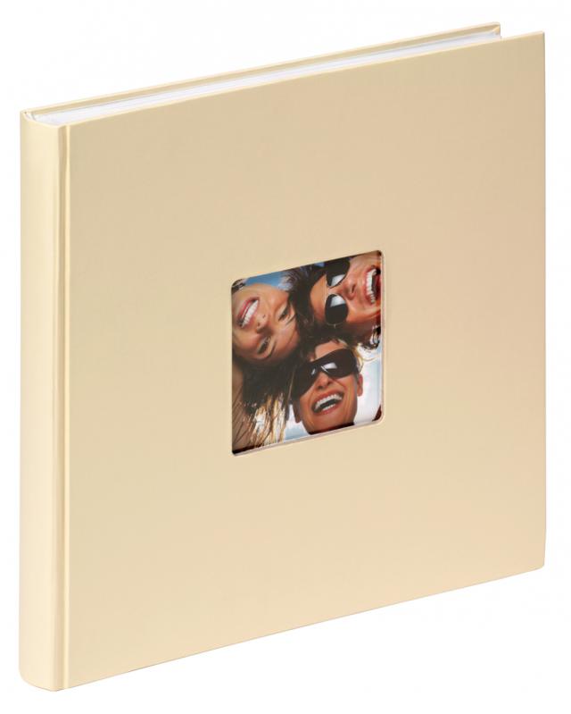 Walther Fun Album Cream - 26x25 cm (40 White pages / 20 sheets)
