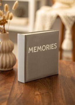 BGA Memories Linen Album Dark Grey - 200 pictures 10x15 cm