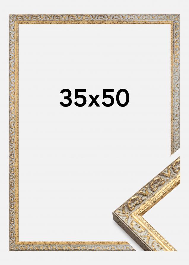 Bubola e Naibo Frame Smith Gold-Silver 35x50 cm