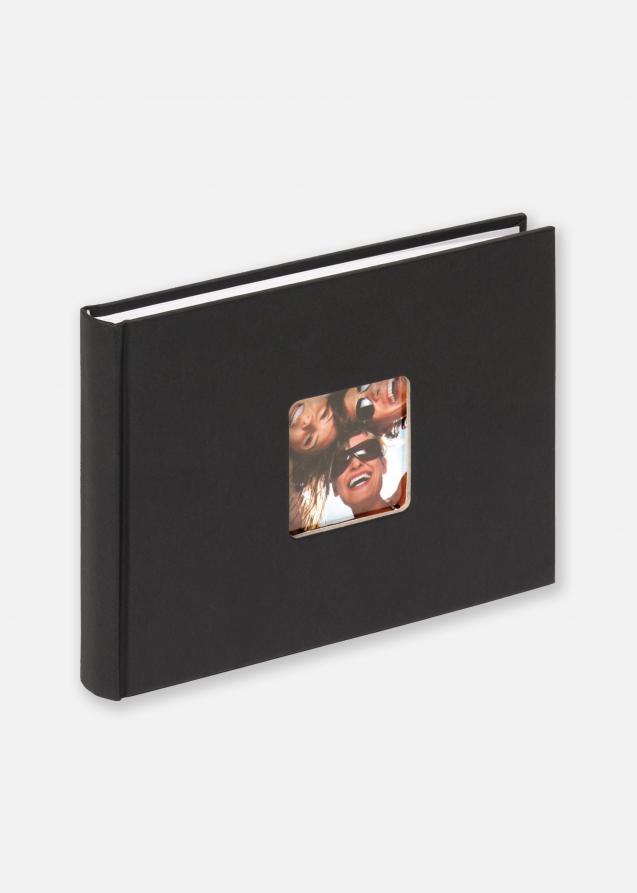 Walther Fun Album Black - 22x16 cm (40 White pages / 20 sheets)