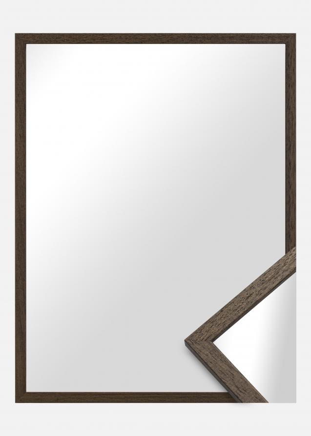 Spegelverkstad Mirror Edsbyn Walnut - Custom Size