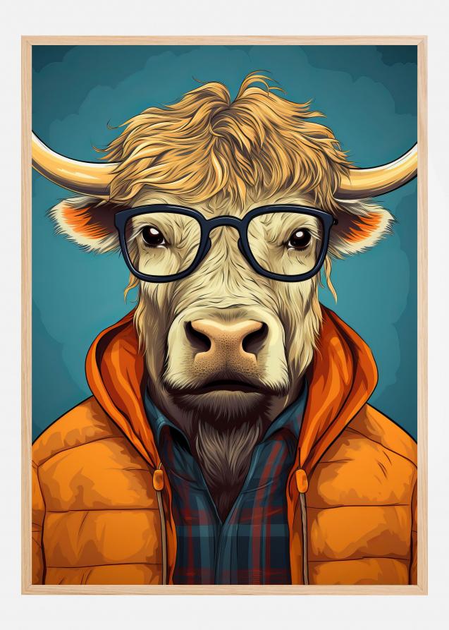 Bildverkstad Bull I Poster