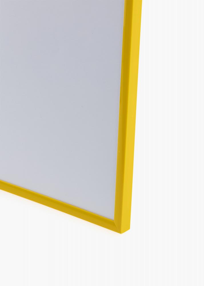 Ram med passepartou Frame New Lifestyle Yellow 70x100 cm - Picture Mount White 24x36 inches