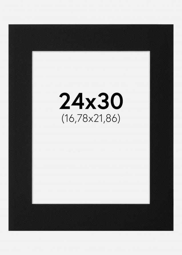 Galleri 1 Mount Canson Black (White Core) 24x30 cm (16,78x21,86)