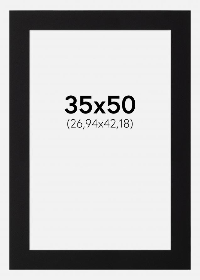 Artlink Mount Black Standard (White Core) 35x50 cm (26,94x42,18)