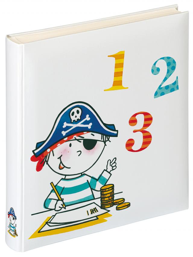 Walther Children's album Pirate School - 28x30.5 cm (50 White pages / 25 sheets)