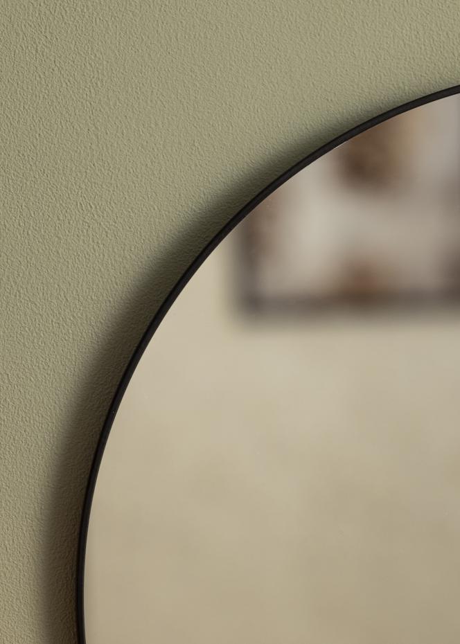 KAILA KAILA Round Mirror - Thin Black 40 cm 
