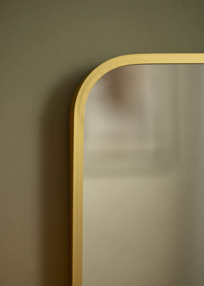KAILA KAILA Mirror Deep Retro - Brushed Gold 41x41 cm