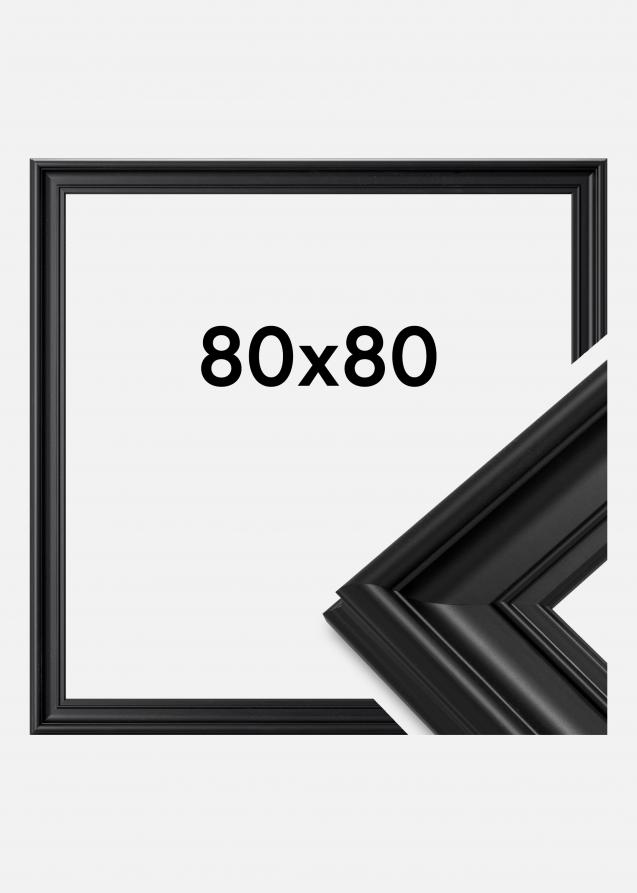 Galleri 1 Frame Mora Premium Acrylic glass Black 80x80 cm