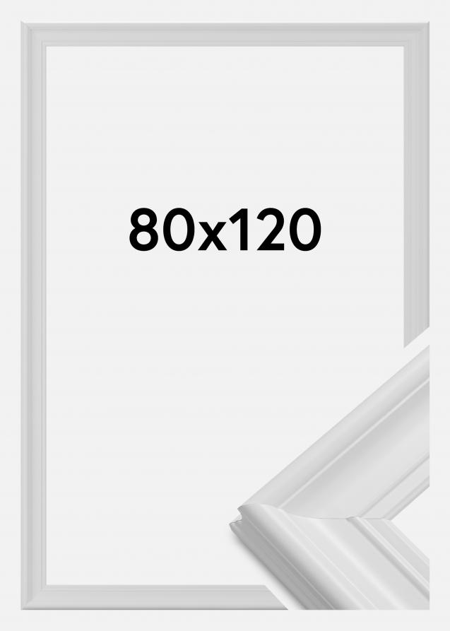 Galleri 1 Frame Mora Premium Acrylic glass White 80x120 cm
