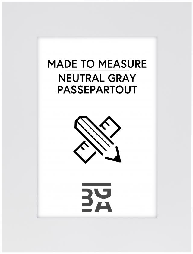 Egen tillverkning - Passepartouter Mount Neutral Grey - Made to measure