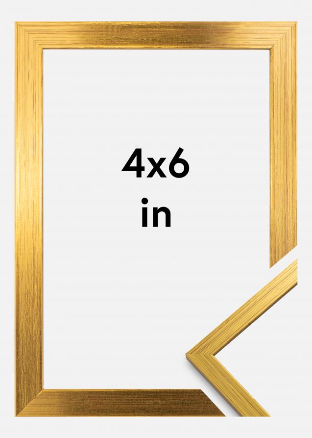 Galleri 1 Frame Edsbyn Gold 4x6 inches (10.16x15.2 cm)