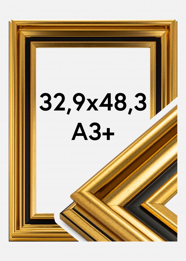 Ramverkstad Frame Gysinge Premium Gold 32,9x48,3 cm (A3+)