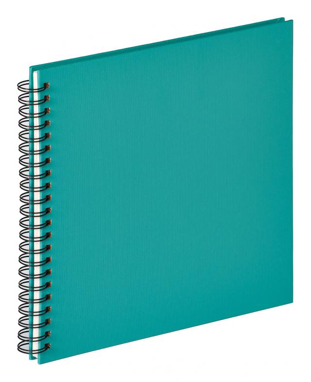 Walther Fun Spiral bound album Green - 30x30 cm (50 White pages / 25 sheets)