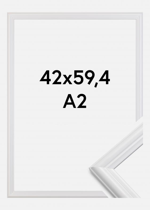 Galleri 1 Frame Siljan Acrylic glass White 42x59.4 cm (A2)