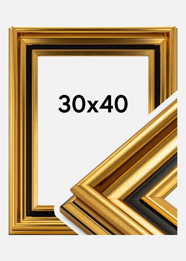Ramverkstad Frame Gysinge Premium Gold 30x40 cm