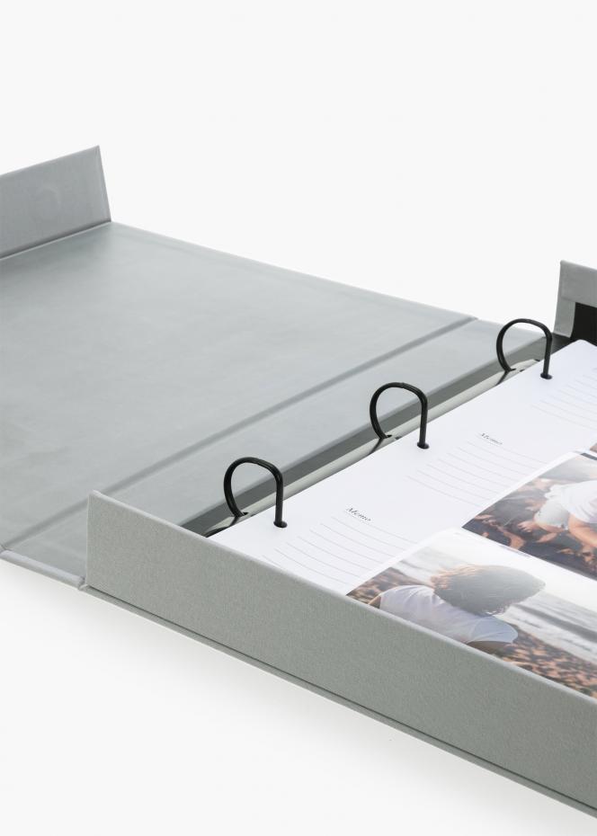 KAILA KAILA MEMORIES Grey XL - Coffee Table Photo Album - 60 Pictures in 10x15 cm
