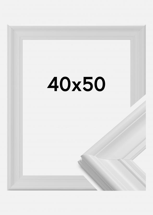Galleri 1 Frame Mora Premium Acrylic glass White 40x50 cm