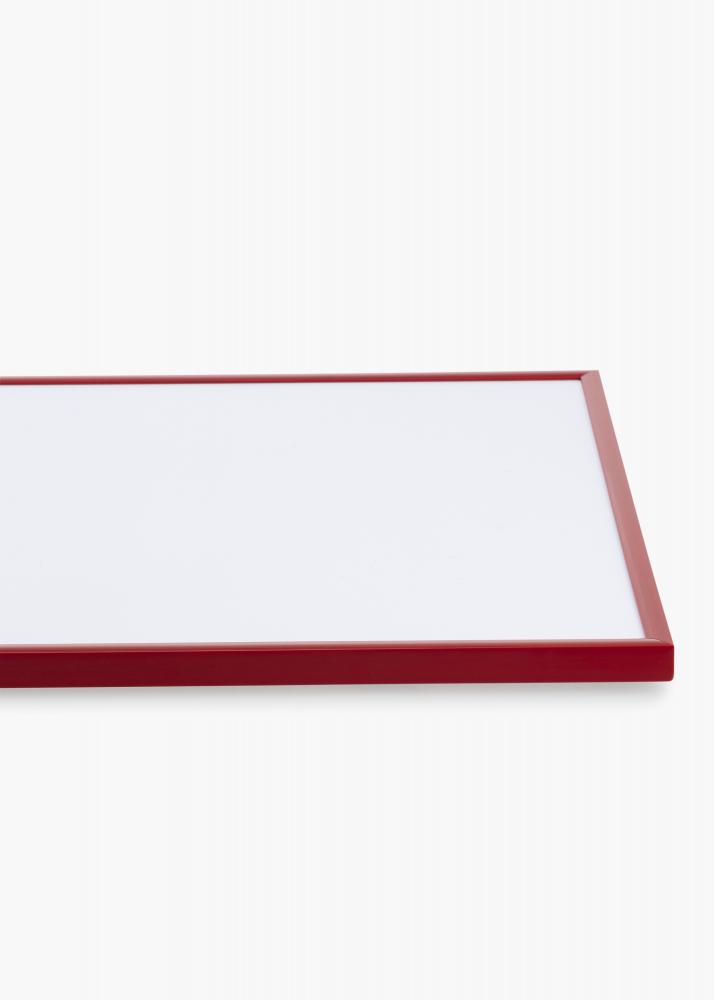 Ram med passepartou Frame New Lifestyle Medium Red 70x100 cm - Picture Mount White 24x36 inches