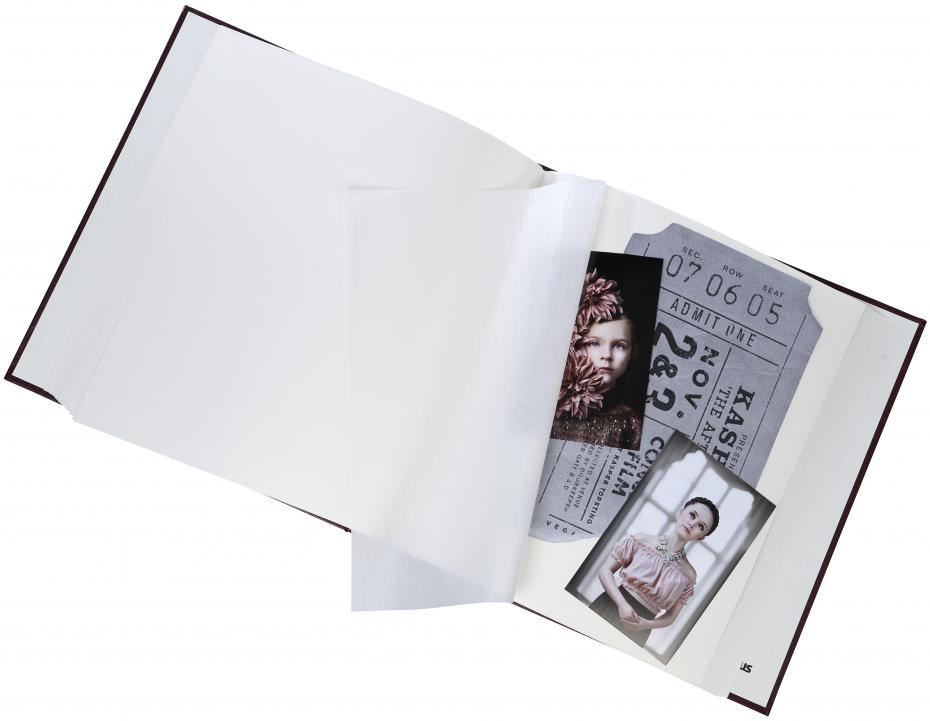 BGA Nordic Exclusive Line Maxi Photo Album Blue 30x33 cm (100 White pages / 50 sheets)