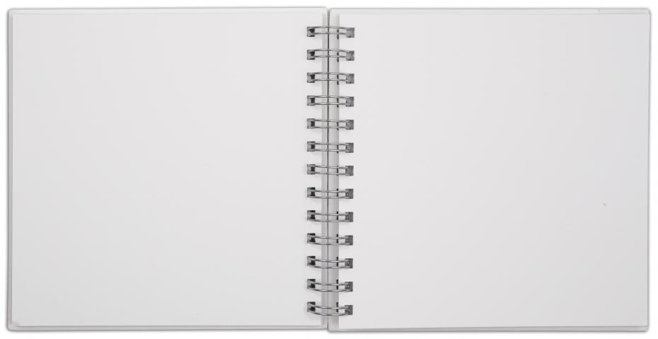 Burde Celebration White - 18x18 cm (48 White pages / 24 sheets)
