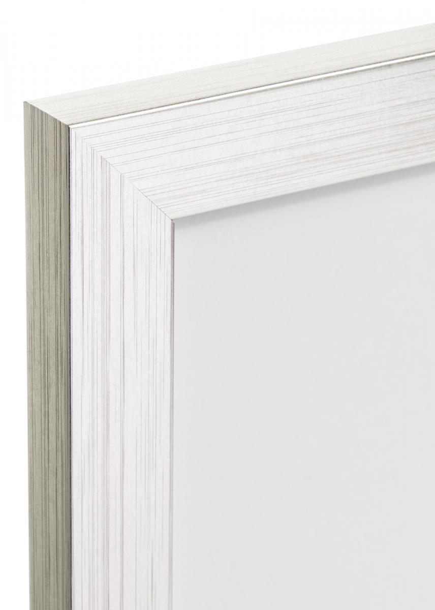 Buy Frame Silver Wood 24x36 inches (60.94x91.44 cm) here - BGASTORE.UK