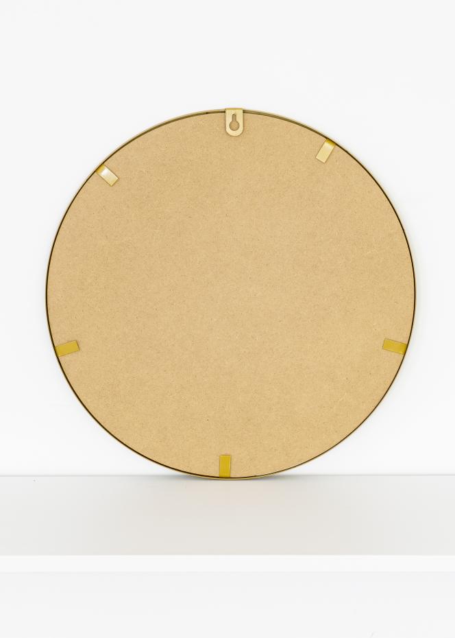 KAILA KAILA Round Mirror Triangles - Gold 35 cm 