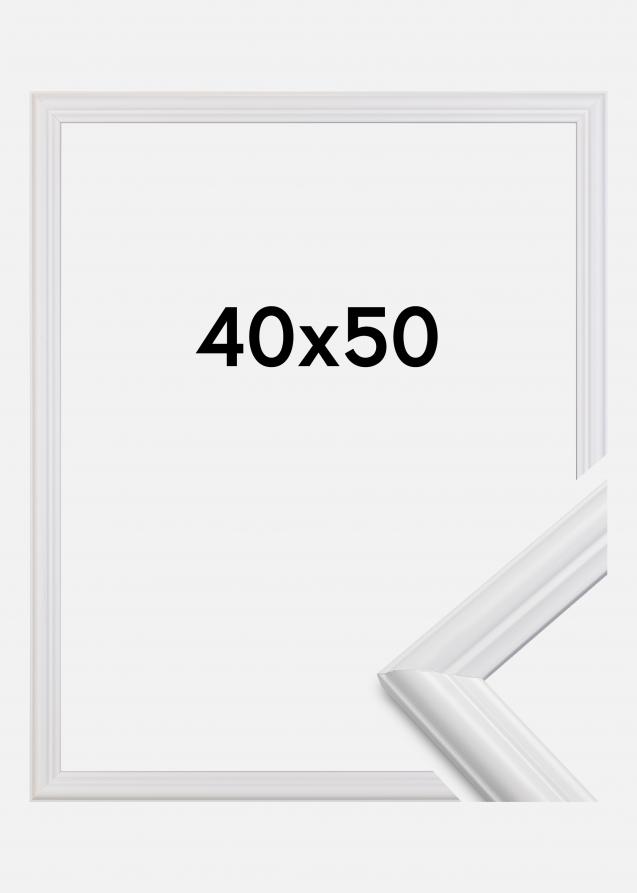 Galleri 1 Frame Siljan Acrylic glass White 40x50 cm