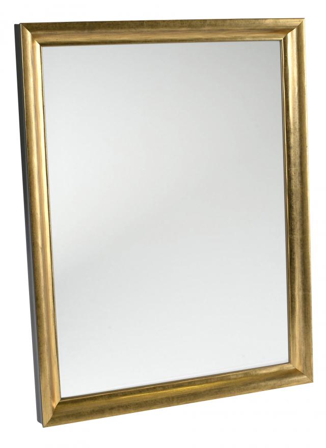 Spegelverkstad Mirror Arjeplog Gold - Custom Size