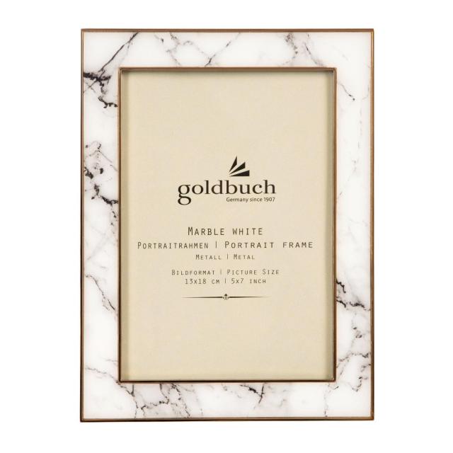 Goldbuch Frame Marble White 13x18 cm