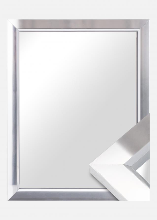 Ramverkstad Mirror Åsarna Glossy Silver - Custom Size