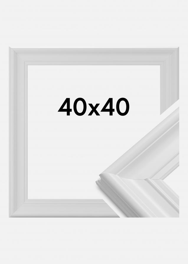 Galleri 1 Frame Mora Premium Acrylic glass White 40x40 cm