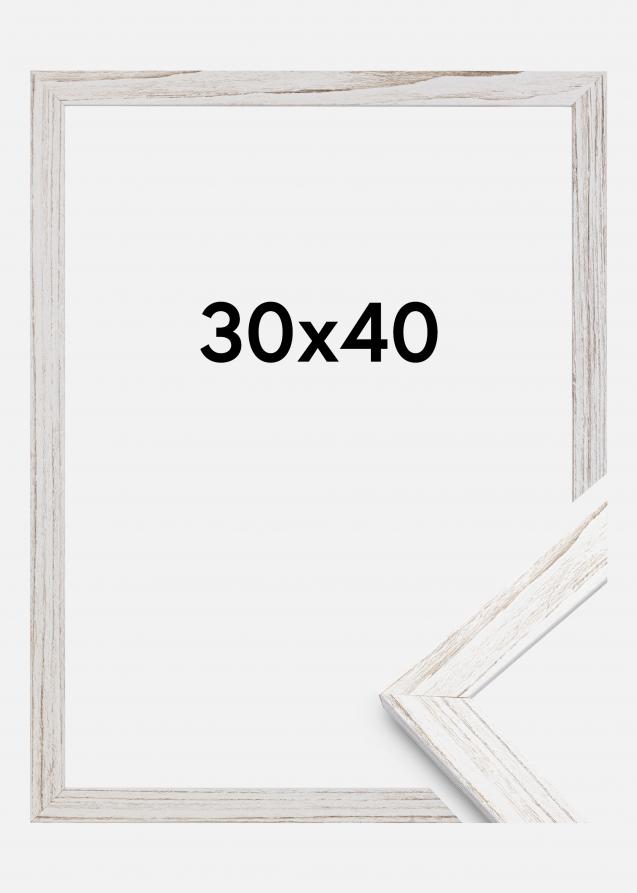 Estancia Frame Stilren Vintage White 30x40 cm