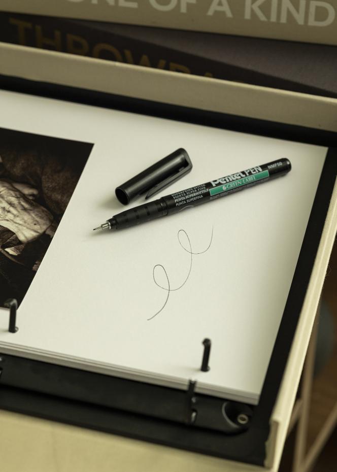 Estancia Pentel NMF50-A - Black Photo Album pen - 0.5 mm