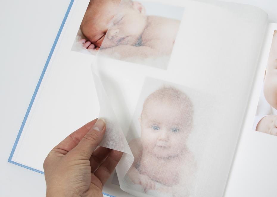 Walther Estrella Baby album Blue - 28x30.5 cm (50 White pages / 25 sheets)