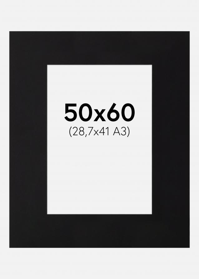 Galleri 1 Mount XL Black (White Core) 50x60 cm (28,7x41 - A3)