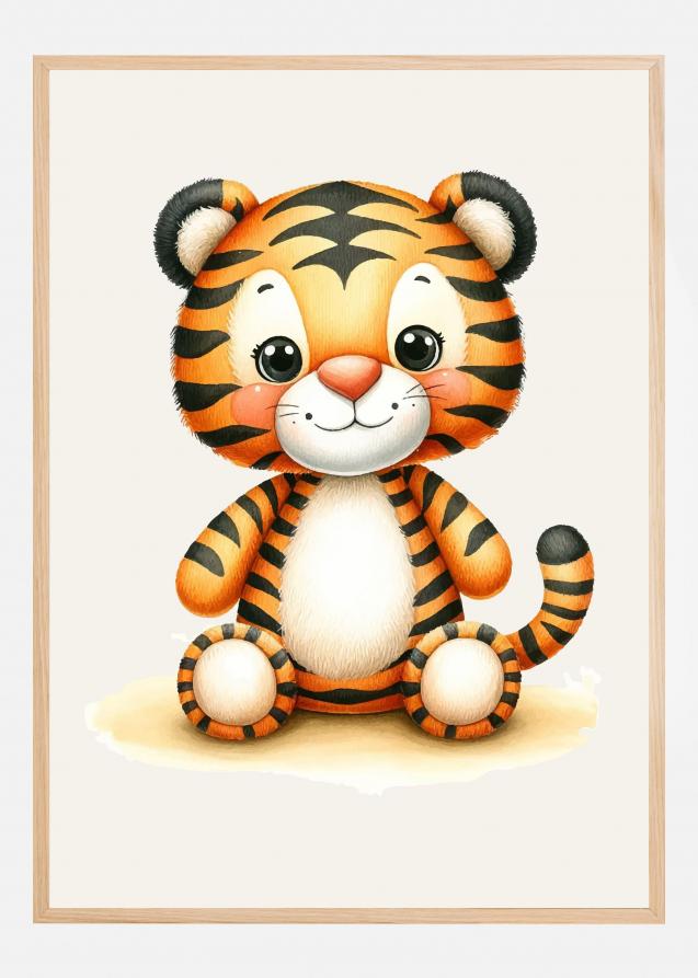 Bildverkstad Tiger Poster