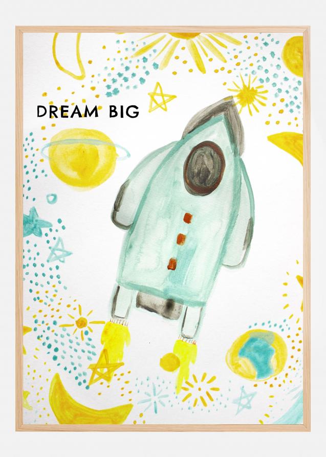 Bildverkstad Space Boy Poster