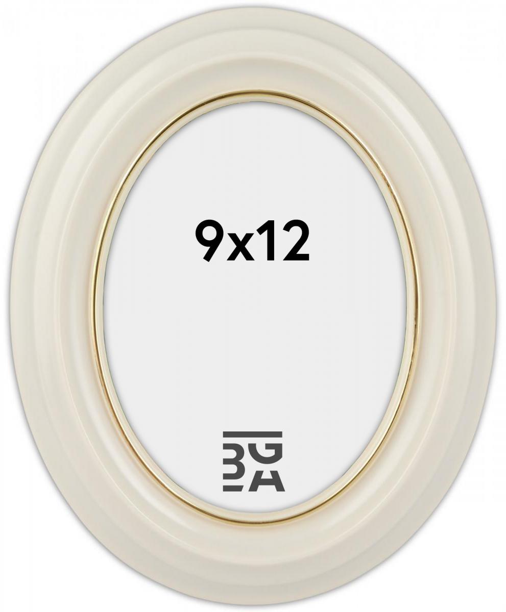 Estancia Eiri Mozart Oval White 9x12 cm