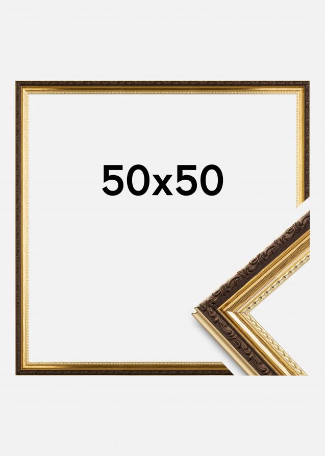Galleri 1 Frame Abisko Acrylic glass Gold 50x50 cm