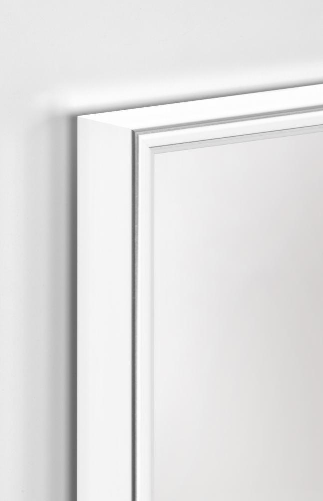 Innova Editions Mirror Chrome Silver Aluminium Full Length Wall 50x150 cm