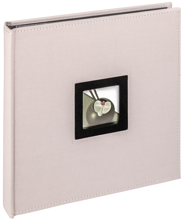Walther Black & White Photo Album Grey - 26x25 cm (50 Black pages / 25 sheets)