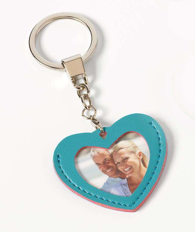 Walther Keyring heart-shaped - Blue