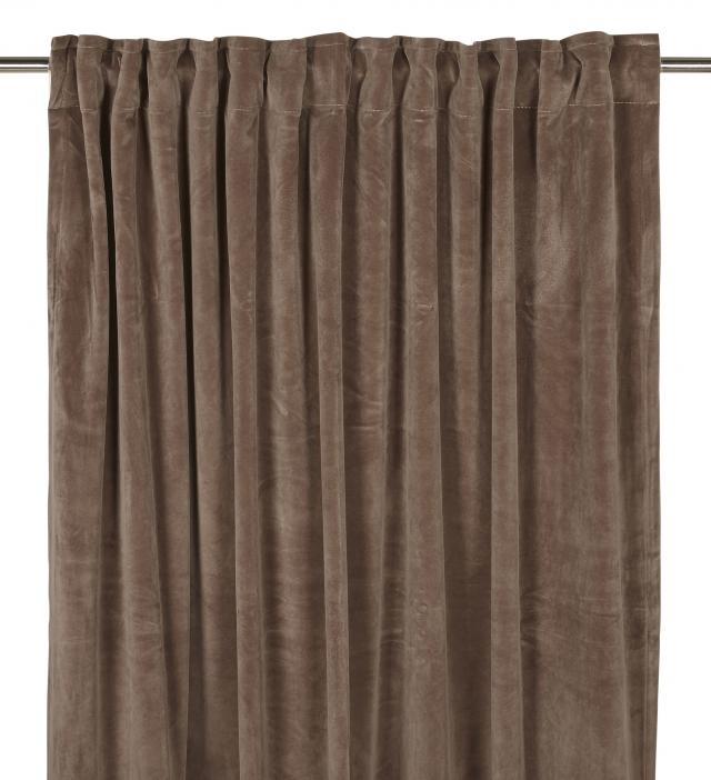 Fondaco Multiway Curtains Velvet - Brown 2-pack