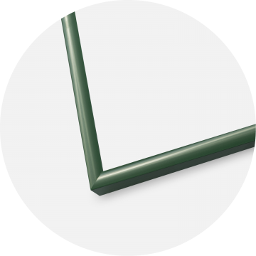 Ram med passepartou Frame New Lifestyle Moss Green 30x40 cm - Picture Mount Black 20x30 cm