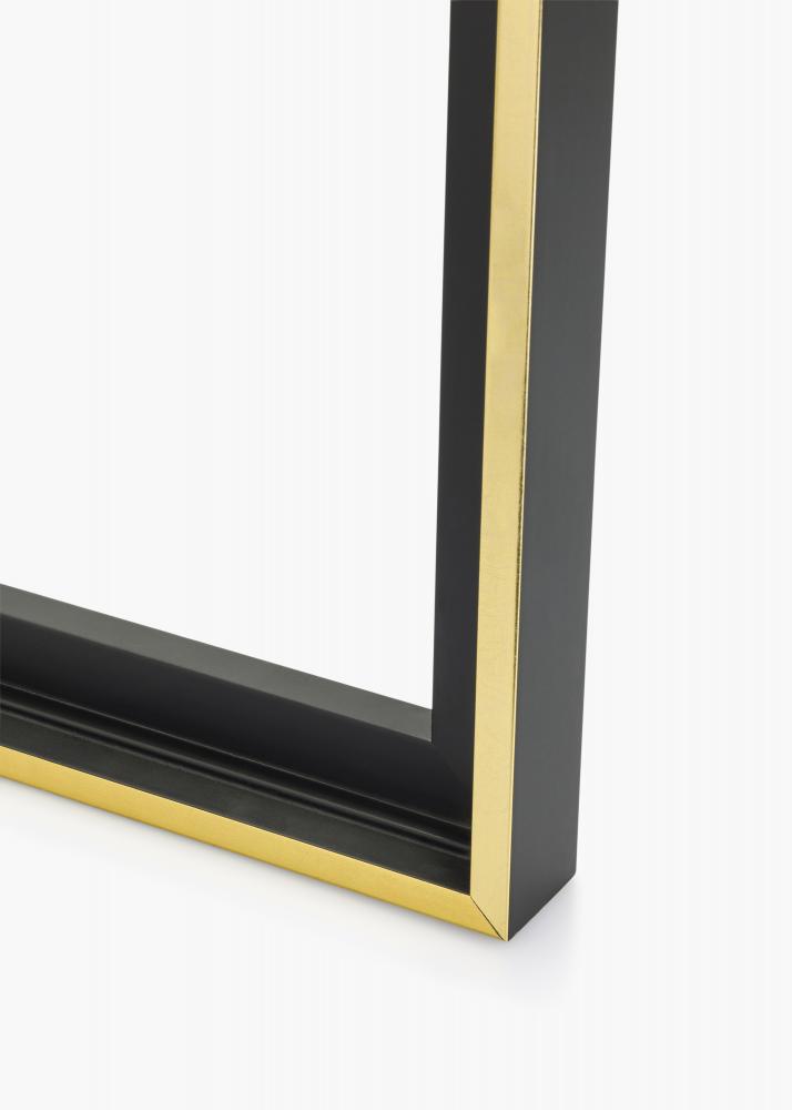 Mavanti Canvas picture frame Tacoma Black / Gold 40x60 cm