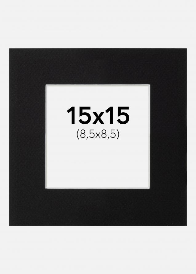 Galleri 1 Mount Canson Black (White Core) 15x15 cm (8,5x8,5)