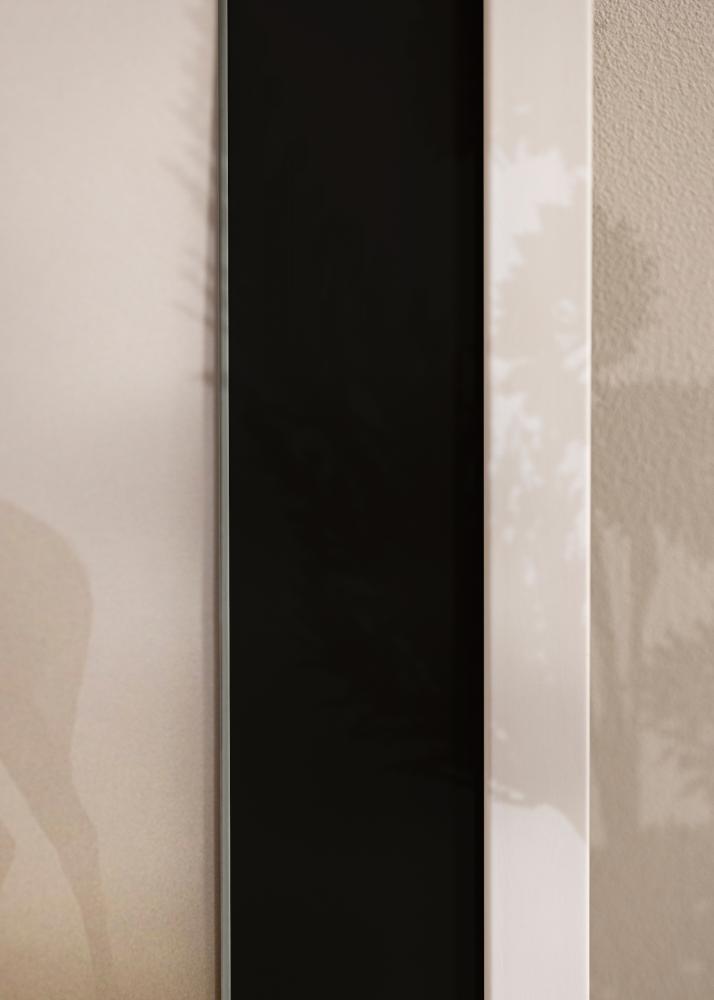 Ram med passepartou Frame Stilren White 70x90 cm - Picture Mount Black 55x70 cm